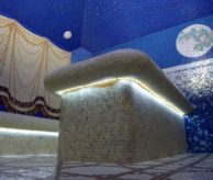 Панно из мозаики в турецкой бане